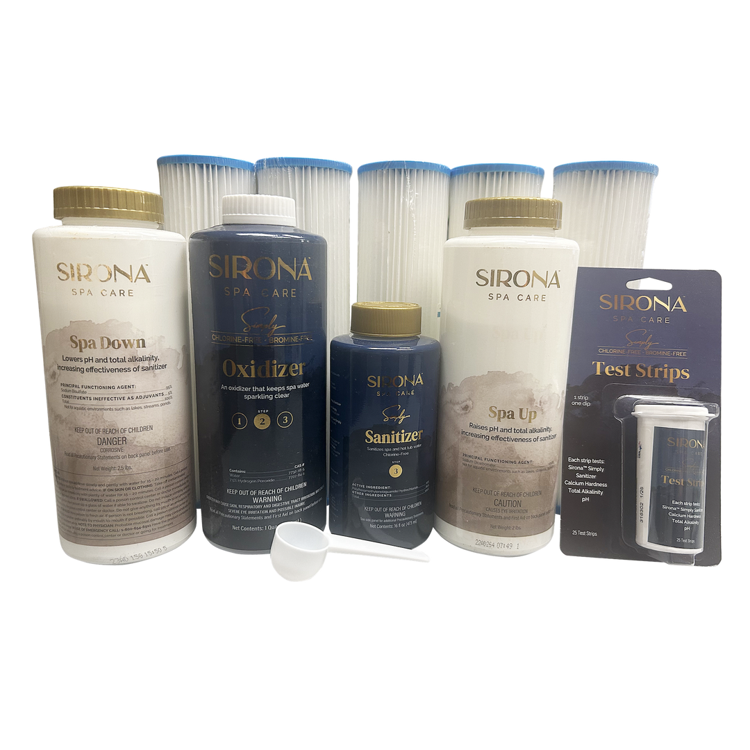 Maintenance Package | Cold Plunge Filters & Chemicals
