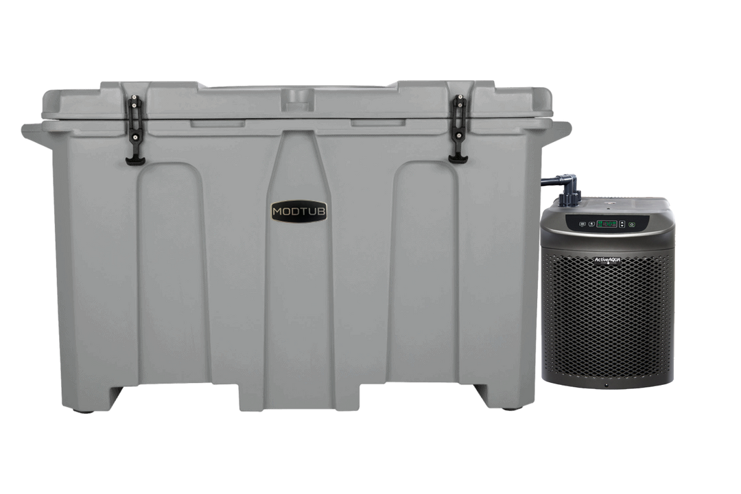 Grizzly Cooler base cold plunge tub - Gray