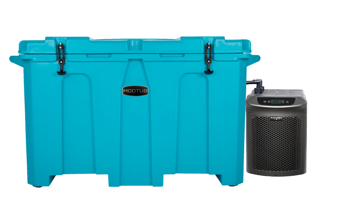 Grizzly Cooler base cold plunge tub - teal