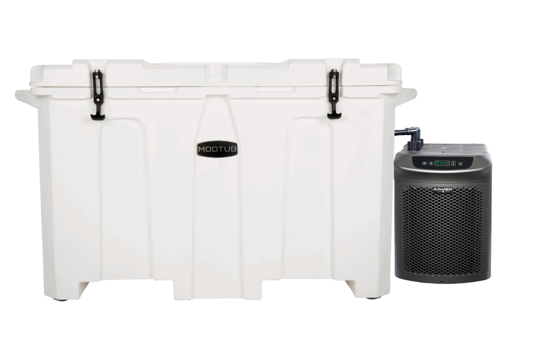 Grizzly Cooler base cold plunge tub - white