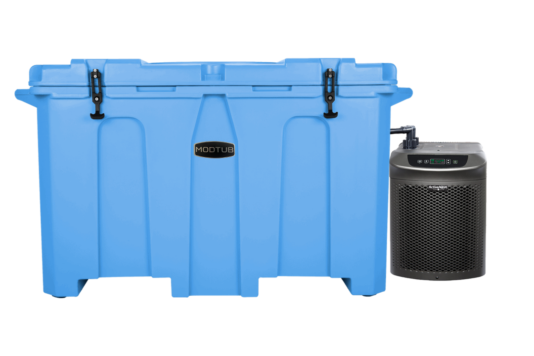 Grizzly Cooler base cold plunge tub - blue